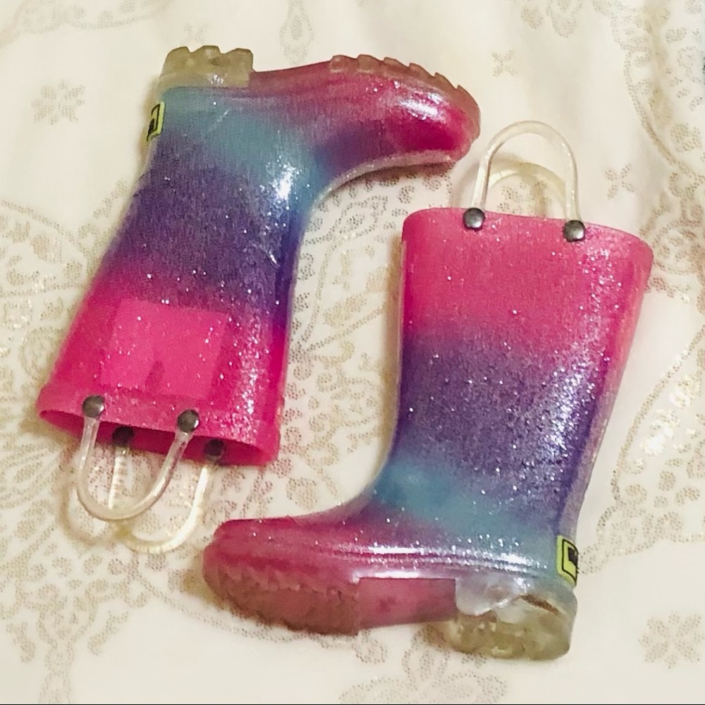 Western Chief multicolor rain boots Girls size:6